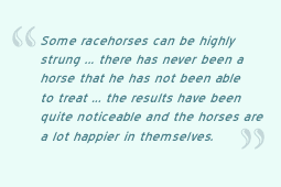 testimonial for grant chanter equine dentist